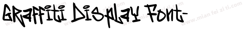 Graffiti Display Font字体转换